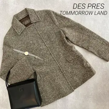 데프레 투모로우랜드 체스터 코트 아우터 자켓 브라운