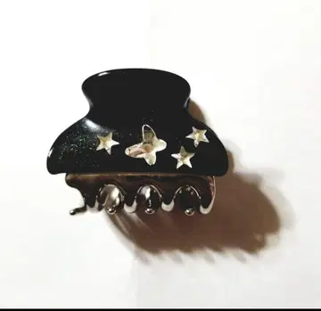 헤어 클립 4cm 아카