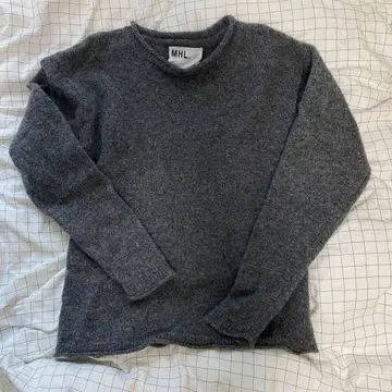 MHL. 그레이 긴팔 니트 M