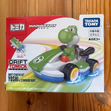 새상품 마리오 카트 드리프트 토미카 드리프트 스타터 세트 요시 스탠