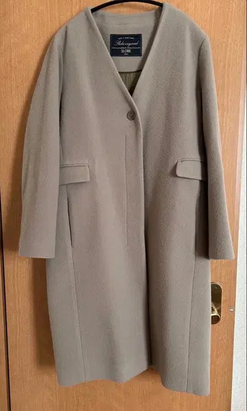 IENA 고품질 울 100% 코트