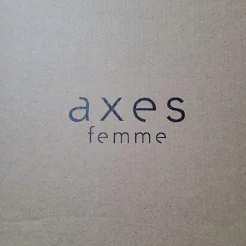 미사용 새상품. axes femme 엑시즈팜 롱 부츠 카멜