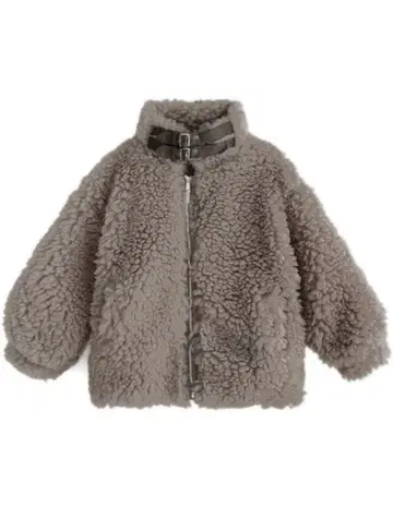 GRL 스탠드 넥 시보 자켓 그레이