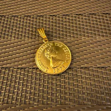 엘리자베스 여왕 코인 참 1971 골드