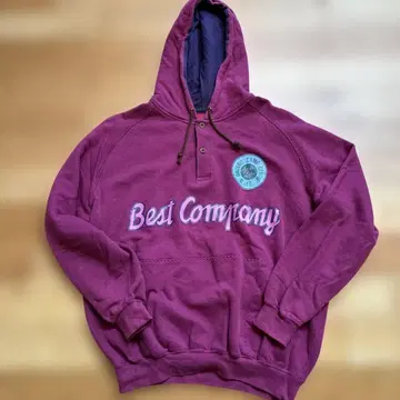 Best Company 빈티지 후드티 L size