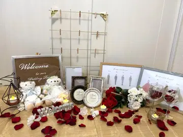 결혼식 웰컴 스페이스 세트 / 플라워 샤워 / 드레스 색상 맞추기