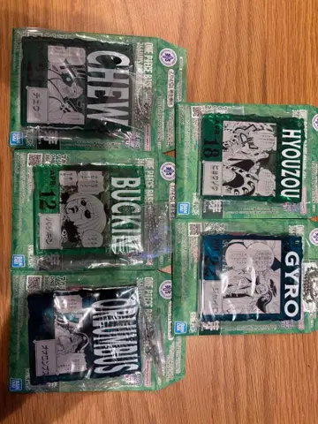 원피스 베이스 아크릴 블록 참 5개 세트