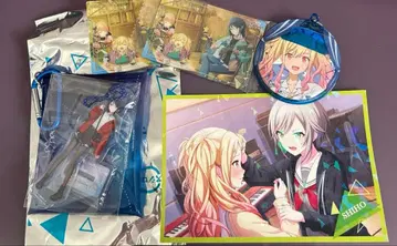 레오니드 멀티 파우치 아크릴 스탠드 캔뱃지 엽서 5종 세트