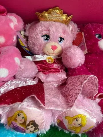 Disney 프린세스 봉제 인형 왕관 포함