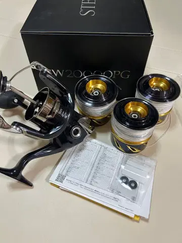 시마노 스텔라 SW2000PG 20000max 스풀 2개