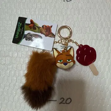 디즈니 주토피아 닉 키링