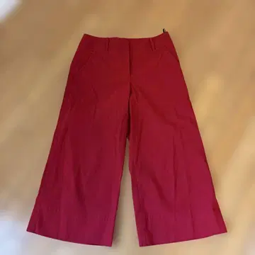 새상품급 MARLENEDAM ITALY 빨간색 와이드 팬츠