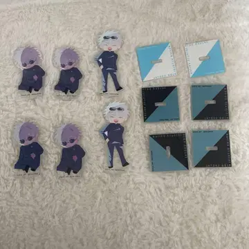 아크릴 스탠드 6개 세트 주술회전 고죠 사토루