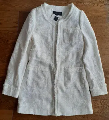 MERCURYDUO 머큐리 듀오 롱 코트 화이트