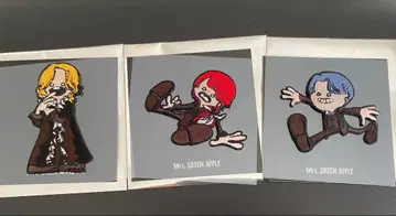 Mrs. GREEN APPLE 미세스 젠 와펜 스티커