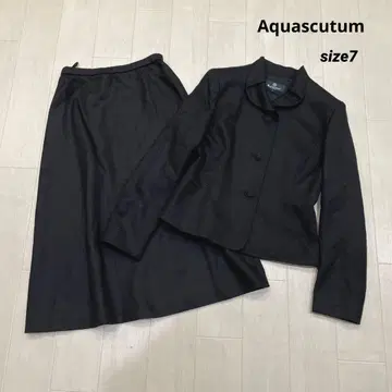 아쿠아 스큐텀 실크 블랙 포멀 상복 예복