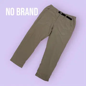 노브랜드 베이지 허리 벨트 포함 팬츠 L 사이즈 S-1401