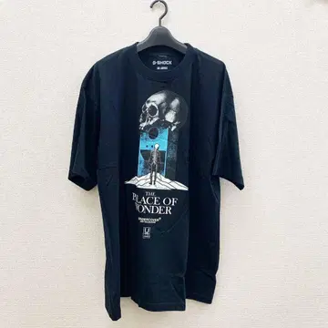 [ 콜라보 ] 후지록 x G쇼크 한정판 굿즈 티셔츠 블랙