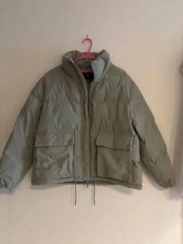H&M 그린 다운 자켓 M