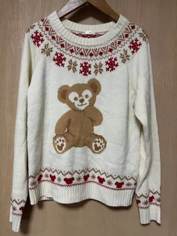 더피 Duffy 아이보리 니트 M