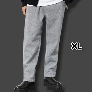 마이너리티 MinoriTY 따뜻한 멜톤 와이드 팬츠 XL k2d