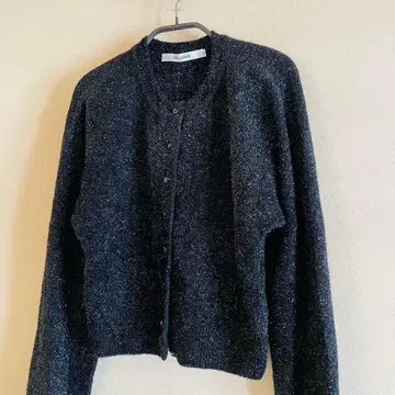 miss ashida 미스아시다 라메 니트 가디건