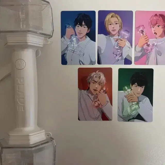 플레이브 공식 응원봉+포카