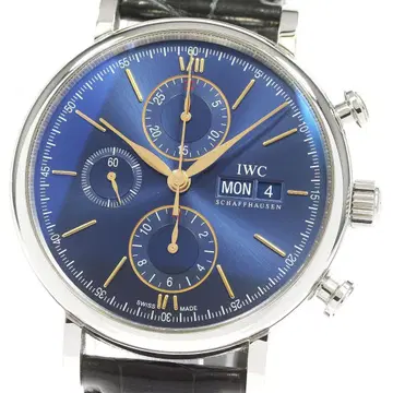 IWC IW391036 포르투기저 크로노그래프 데이데이트 자동 와인딩