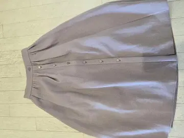 ebure 라이트 퍼플 플레어 스커트