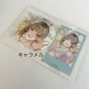 니지산지 생일 굿즈 금박 캔뱃지 폴라로이드풍 카드 쿠루스 나츠메 2025