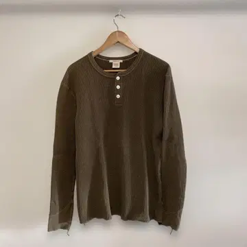 BARNS 올리브 헨리넥 L