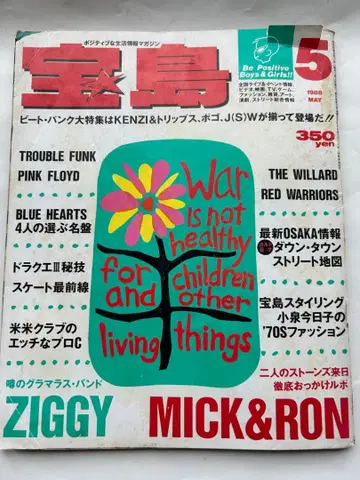 보물섬 1988년 5월호 블루하츠 ZIGGY 코이즈미 쿄코