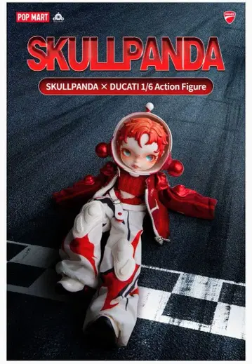 스컬 팬더 x DUCATI 콜라보 1/6 피규어 슈링크 포함