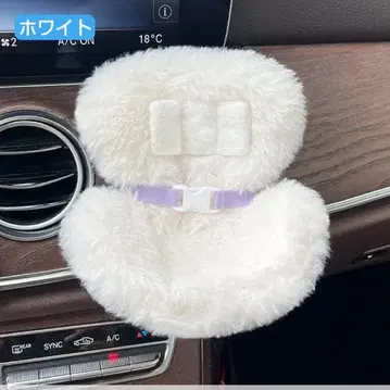 봉제 인형용 푹신한 의자 [화이트] 17cm용 라브브용 5004