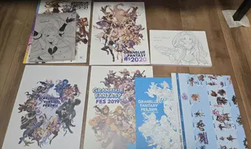 그랑블루 페스티벌 팜플렛 아트북 2018~2021