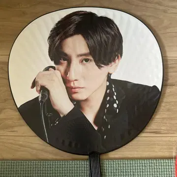 SixTONES 쿄모 부채 핑크