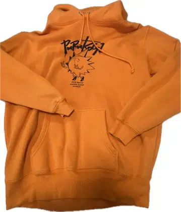 보보보 파치.보보보 DON PATCH 후드티 XL 오렌지