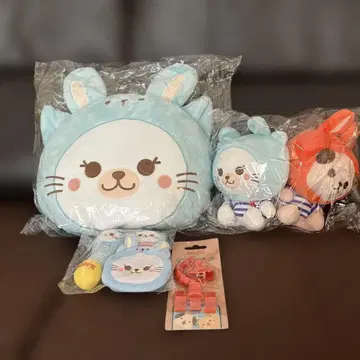 우사파라 오리지널 동물 캐릭터 봉제 인형 세트