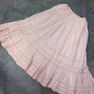 핑크하우스 피코프릴 귀여운 스커트 핑크