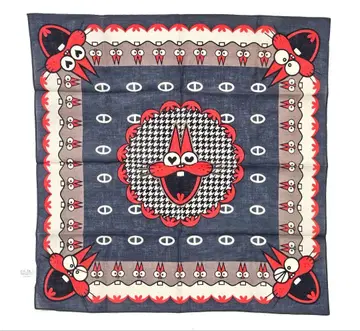 아카츠카 후지오 이걸로 괜찮아 전시회 냐로메 손수건 레어