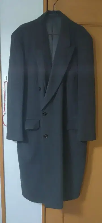 롱 코트 캐시미어 100% LL