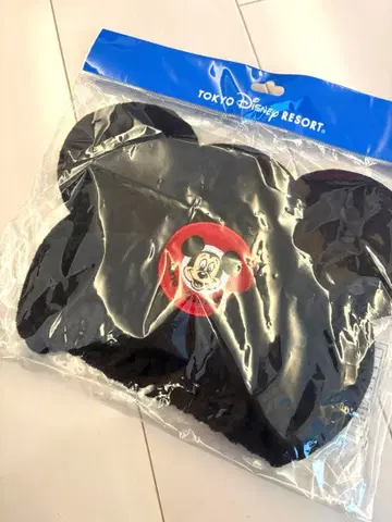 미사용 새상품 디즈니 미키 타월 캡