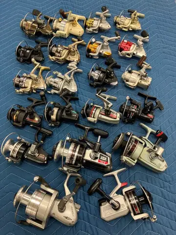 스피닝 릴 21대 (분해 정비 완료)