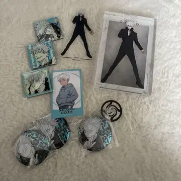 고죠 사토루 굿즈 세트 데컬렉션 캔뱃지