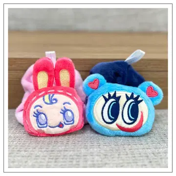 나루미야 캐릭터 마스코트 부착 스크런치