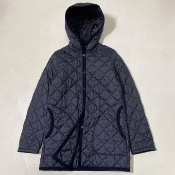 새상품급 LAVENHAM 덴스턴 퀼팅 후디드 코트