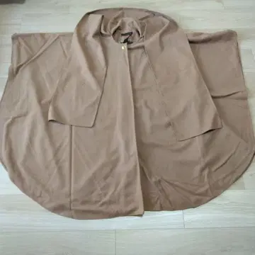 캐시미어 브라운 케이프 코트 프리 사이즈