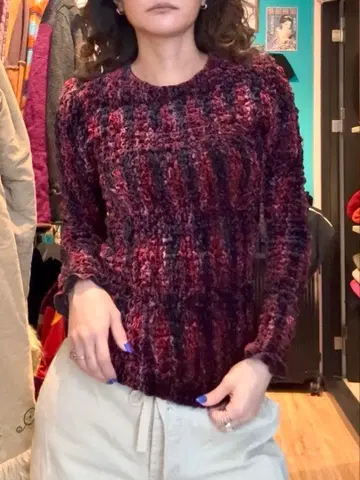 벨로아 벨벳 긴팔 상의