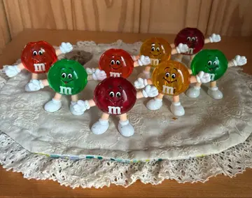 [ 묶음 판매 ] M&M's 캐릭터 피규어 8체 세트