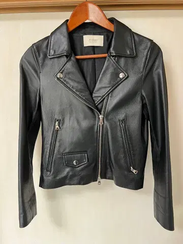 STUDIOUS 블랙 라이더 자켓 양가죽 사이즈 0